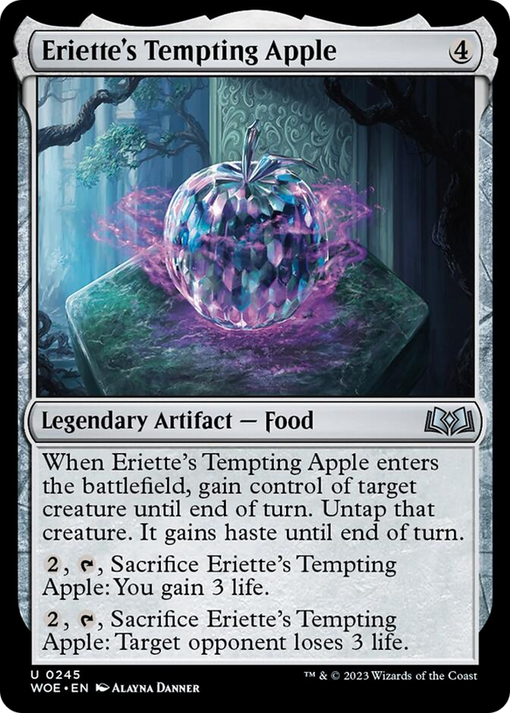 Eriette's Tempting Apple (245) [Wilds of Eldraine]