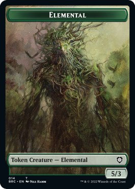 Elemental Token (14) [Commander: The Brothers' War]