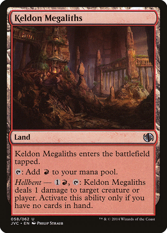 Keldon Megaliths (58) [Duel Decks: Anthology]