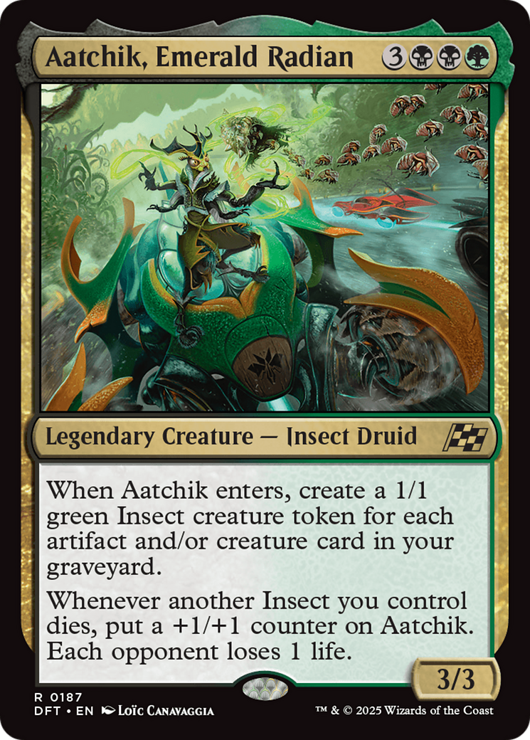 Aatchik, Emerald Radian (187) [Aetherdrift]