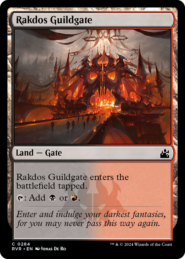 Rakdos Guildgate (284) [Ravnica Remastered]