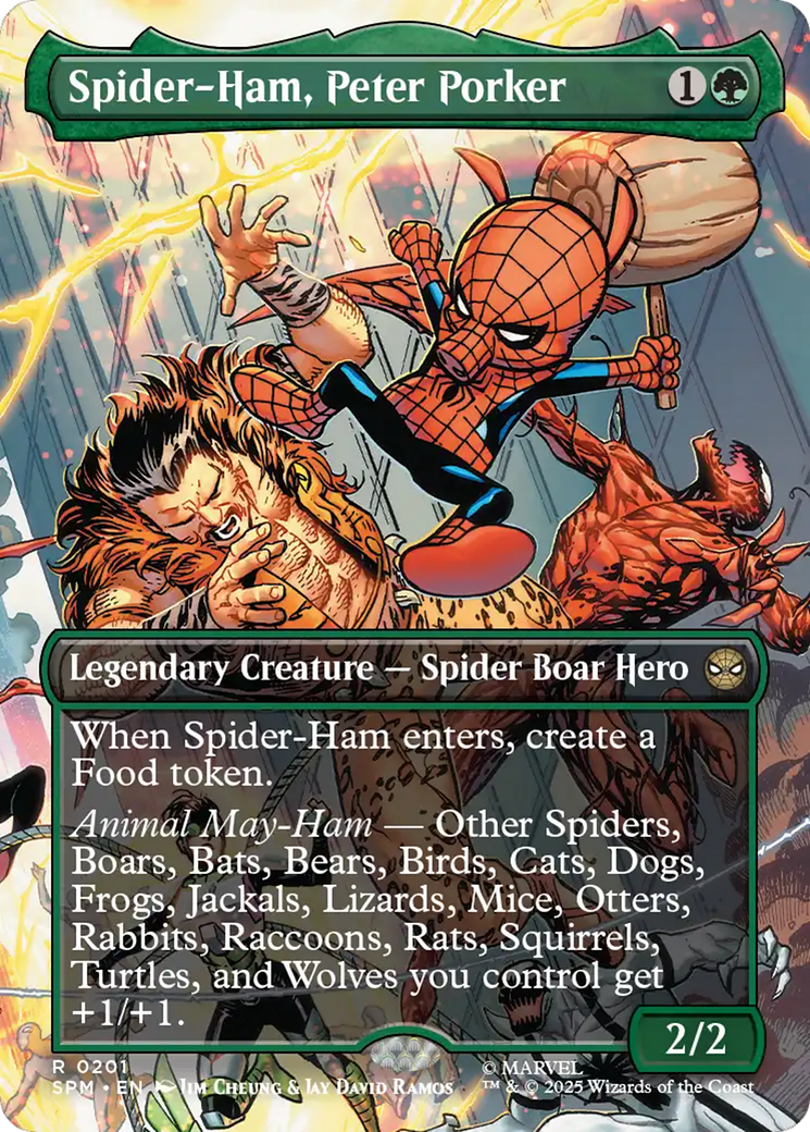 Spider-Ham, Peter Porker (Borderless) (201) [Marvel's Spider-Man]