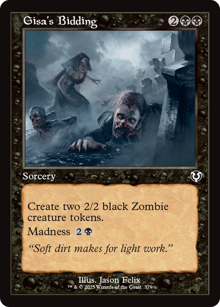 Gisa's Bidding (Retro Frame) (379) [Innistrad Remastered]