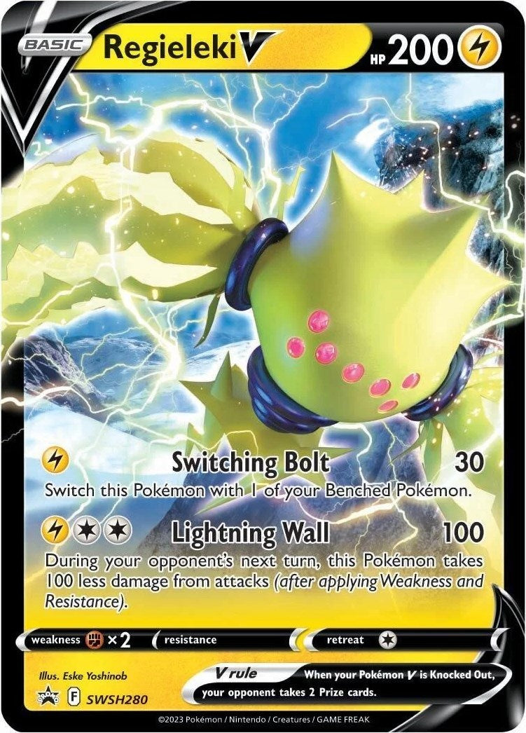 Regieleki V - SWSH280 (SWSH280) [SWSH: Sword & Shield Promo Cards]