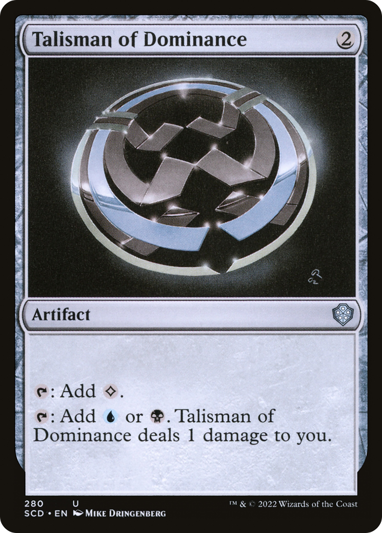 Talisman of Dominance (280) [Starter Commander Decks]
