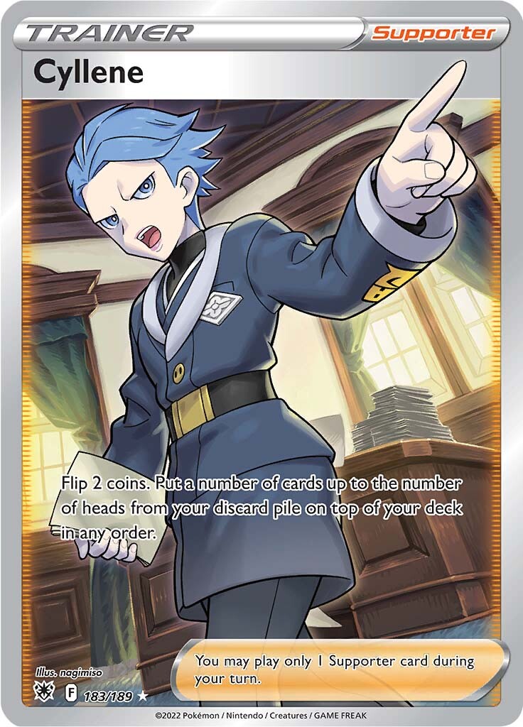 Cyllene (Full Art) (183/189) [SWSH10: Astral Radiance]