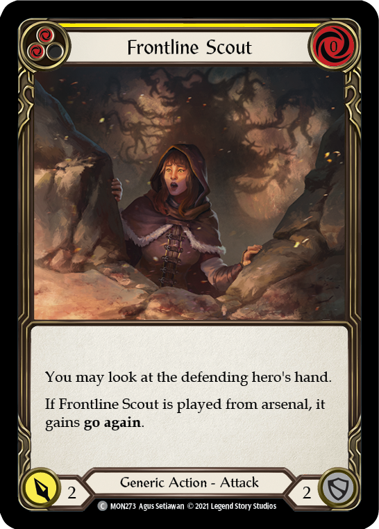 Frontline Scout (Yellow) (MON273) [Monarch]