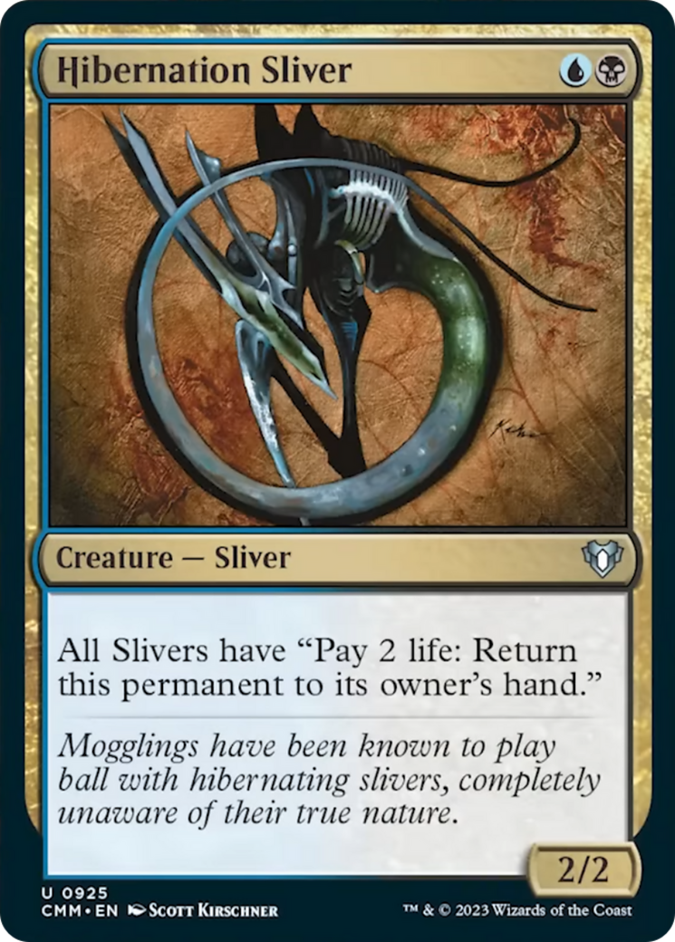 Hibernation Sliver (925) [Commander Masters]