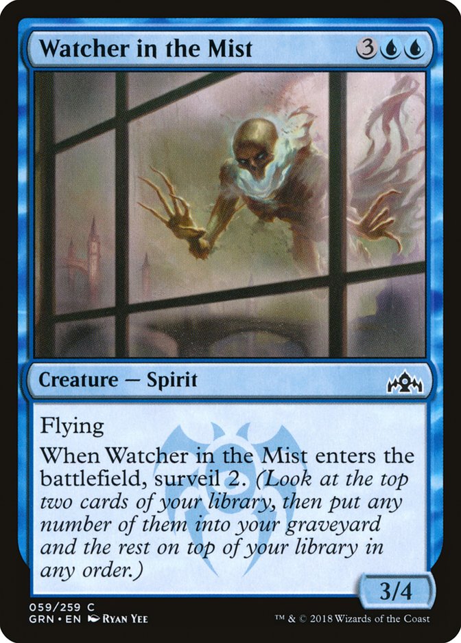 Watcher in the Mist (59) [Guilds of Ravnica]