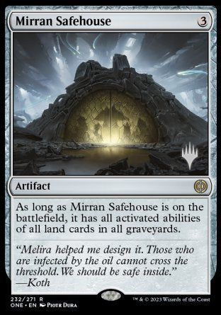 Mirran Safehouse (232) [Promo Pack: Phyrexia: All Will Be One]