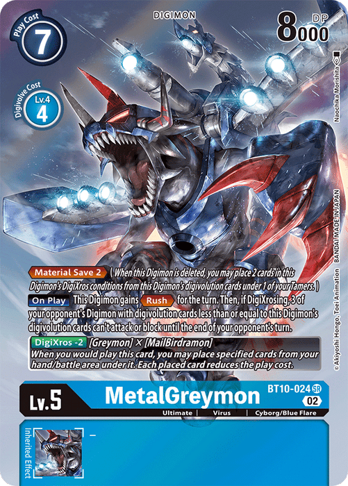 MetalGreymon [BT10-024] (Alternate Art) [Xros Encounter]