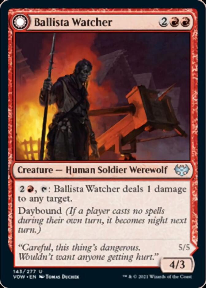 Ballista Watcher (143) [Innistrad: Crimson Vow]