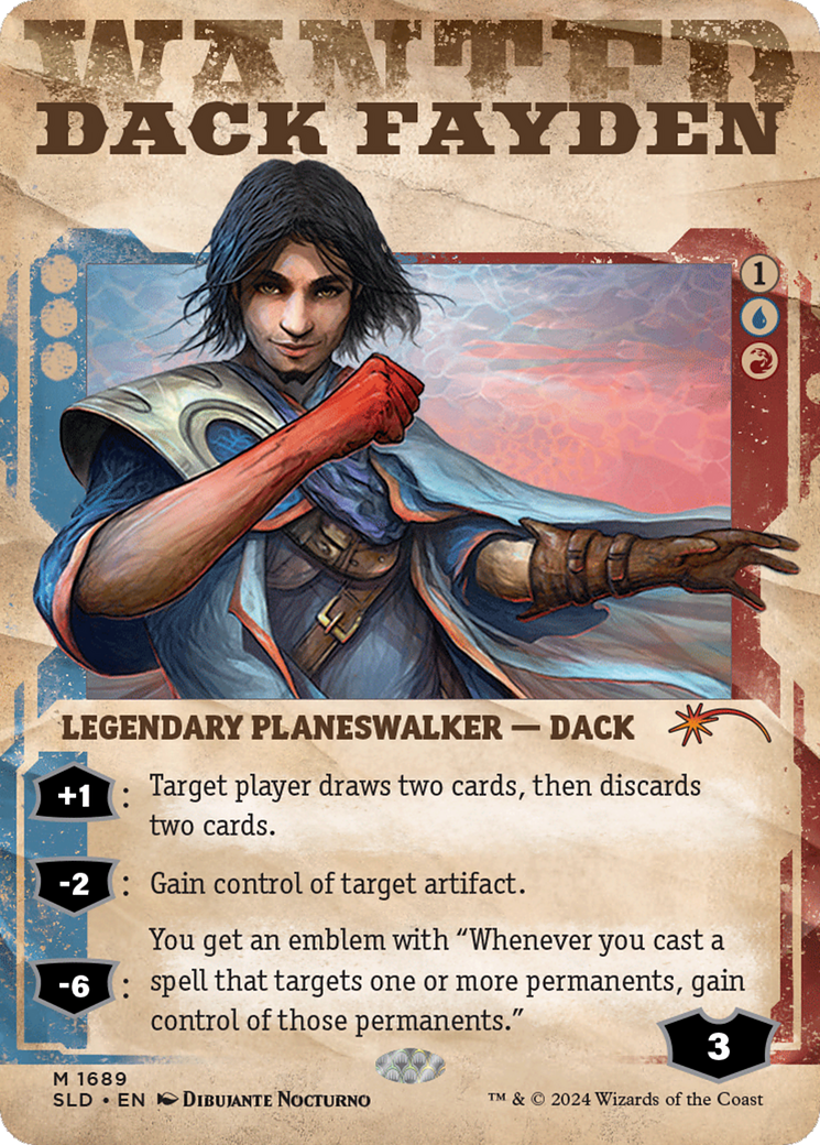 Dack Fayden (1689) (1689) [Secret Lair Drop Series]
