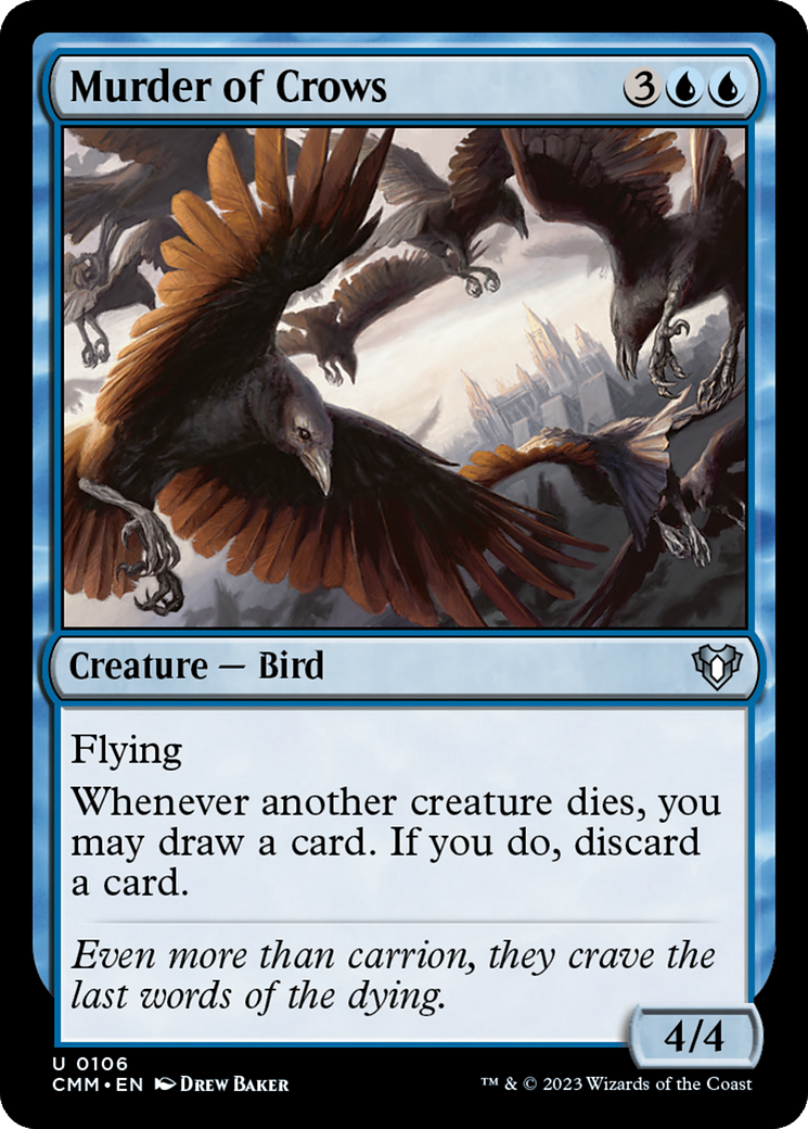 Murder of Crows (106) [Commander Masters]