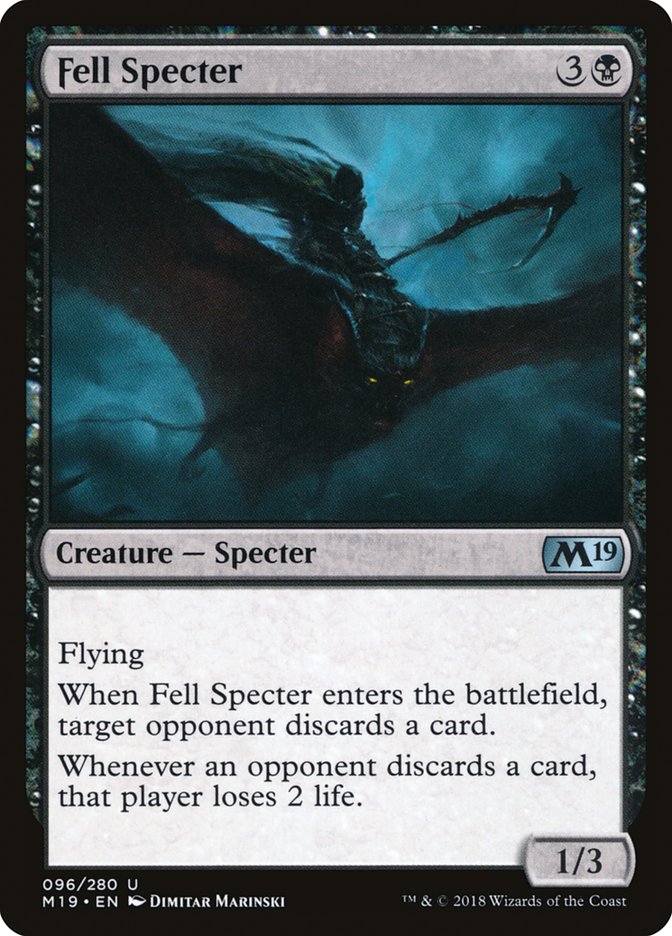 Fell Specter (96) [Core Set 2019]