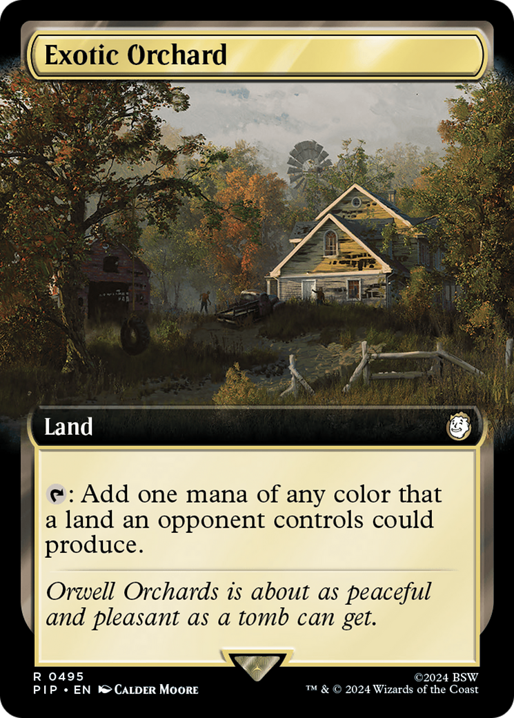 Exotic Orchard (Extended Art) (495) [Universes Beyond: Fallout]