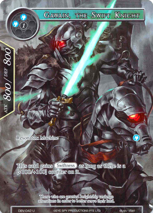 Gawain, the Swift Knight (Full Art) (DBV-042) [The Decisive Battle of Valhalla]