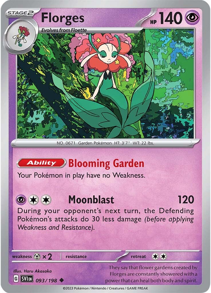 Florges (093/198) [SV01: Scarlet & Violet Base Set]