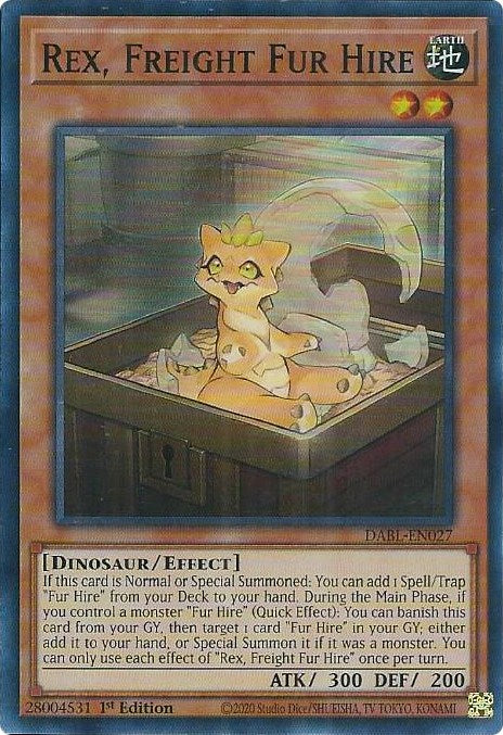 Rex, Freight Fur Hire (DABL-EN027) [Darkwing Blast]