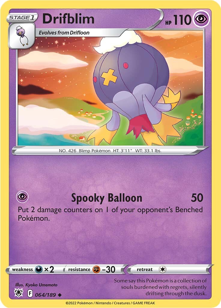 Drifblim (064/189) [SWSH10: Astral Radiance]