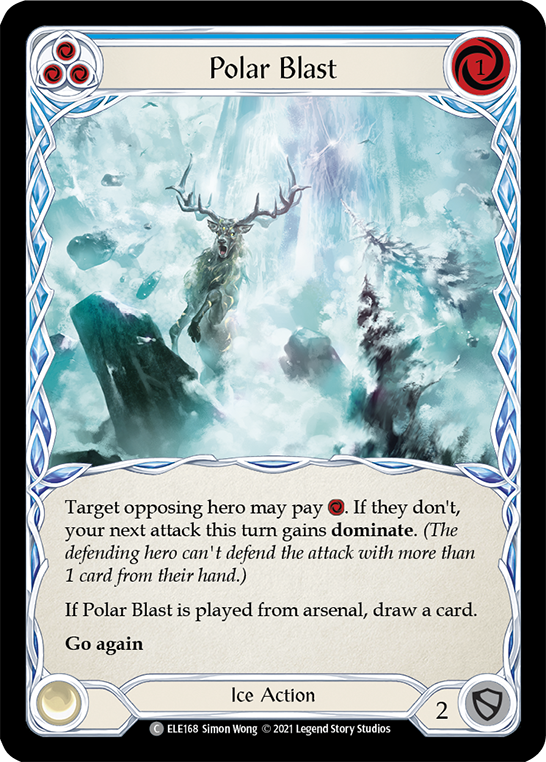 Polar Blast (Blue) (ELE168) [Tales of Aria]