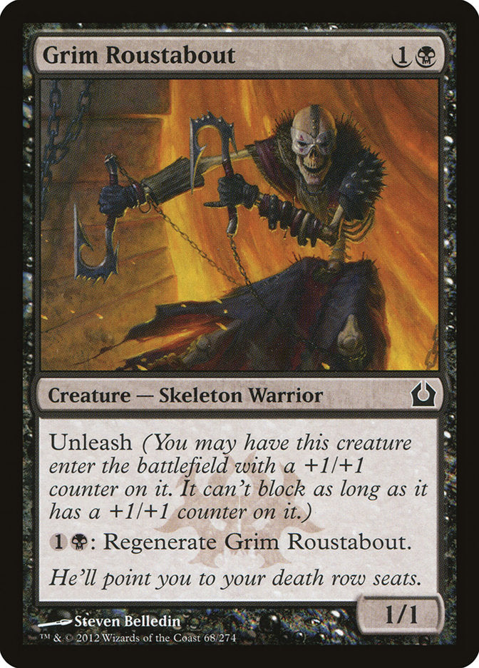 Grim Roustabout (68) [Return to Ravnica]
