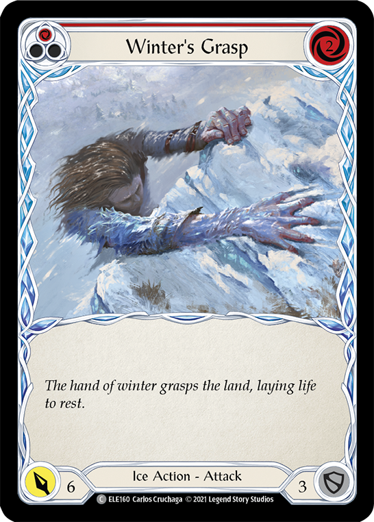 Winter's Grasp (Red) (ELE160) [Tales of Aria]