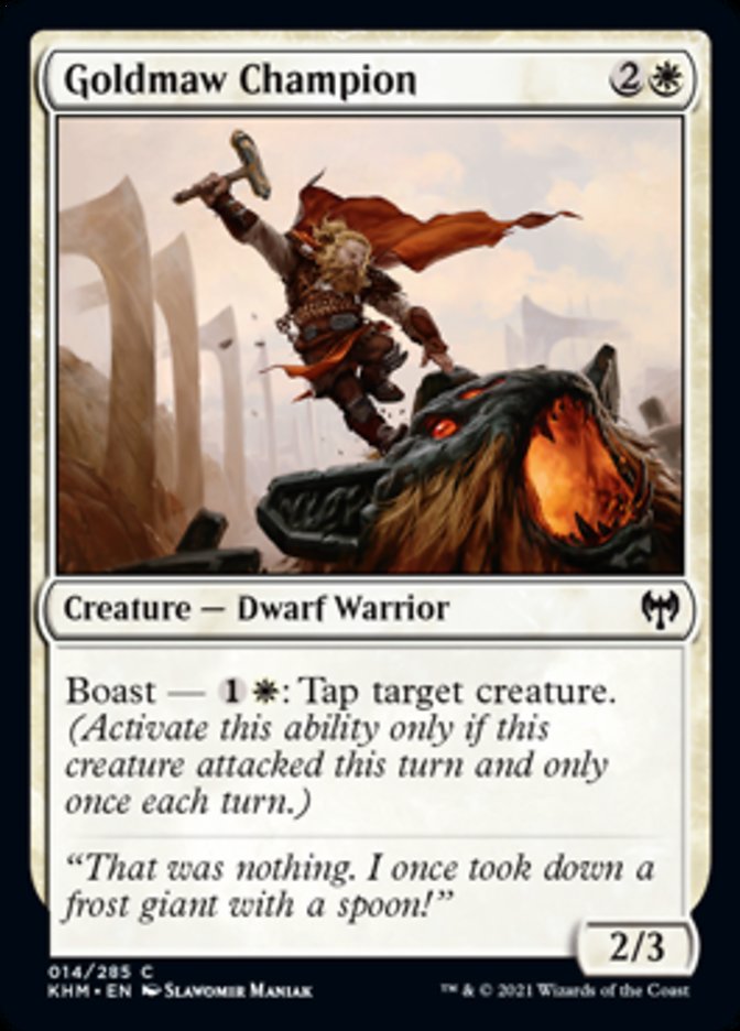 Goldmaw Champion (14) [Kaldheim]