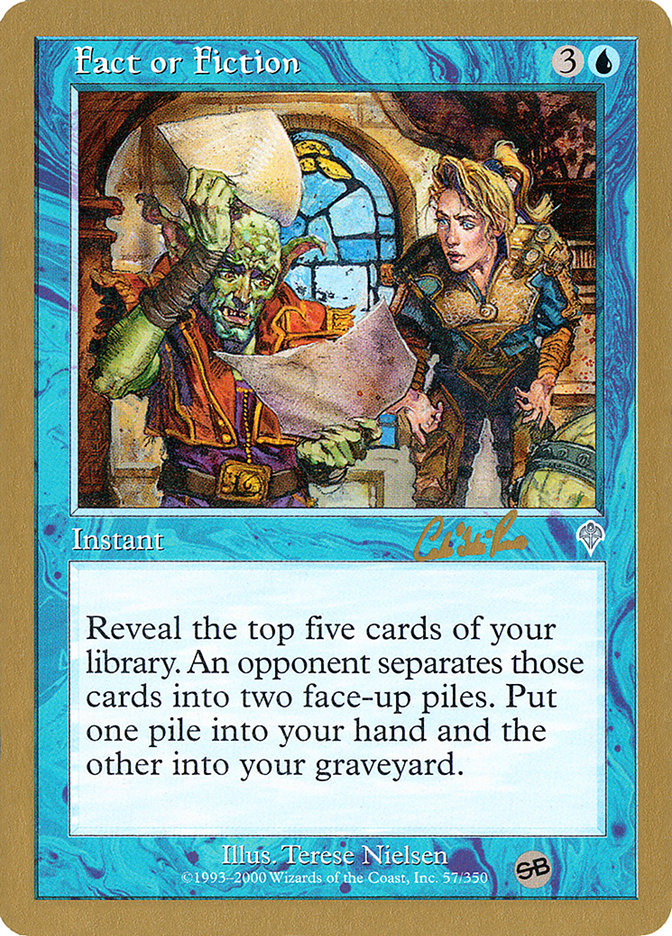 Fact or Fiction - 2002 Carlos Romao (INV) (SB) [World Championship Decks]