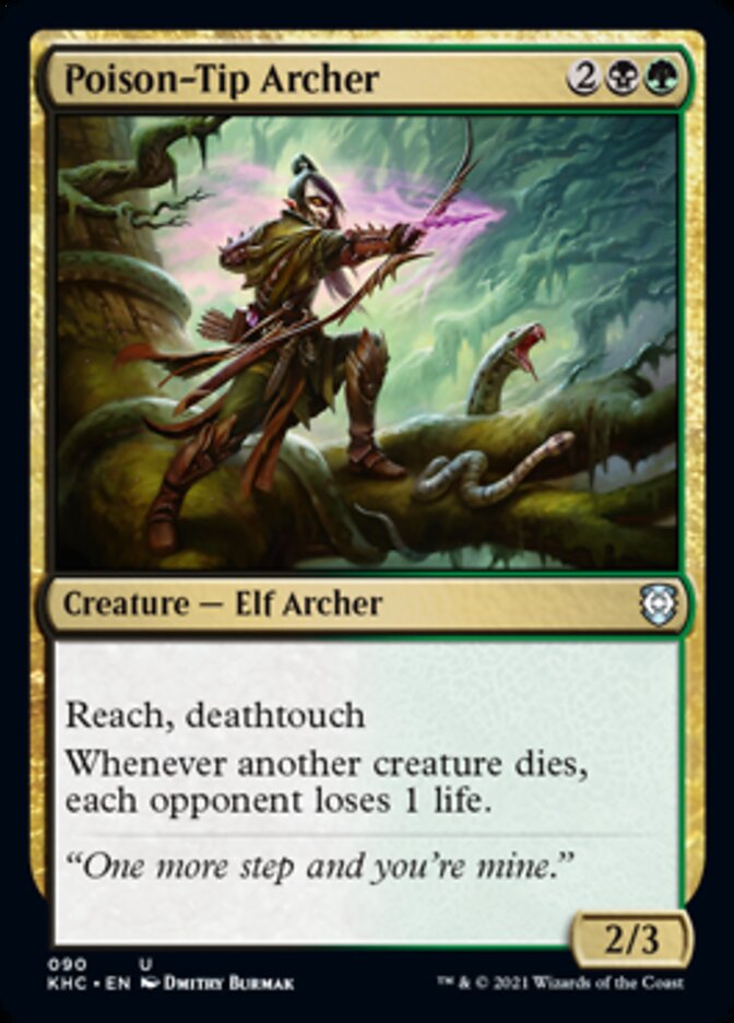 Poison-Tip Archer (90) [Commander: Kaldheim]