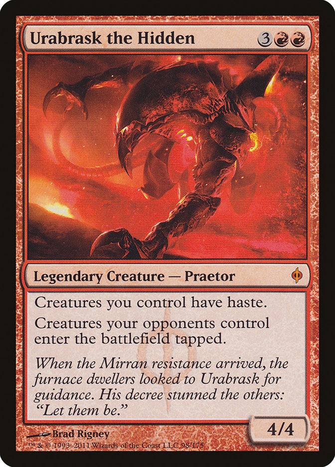 Urabrask the Hidden (98) [New Phyrexia]
