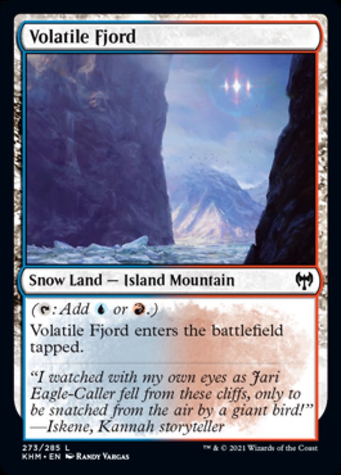 Volatile Fjord (273) [Kaldheim]