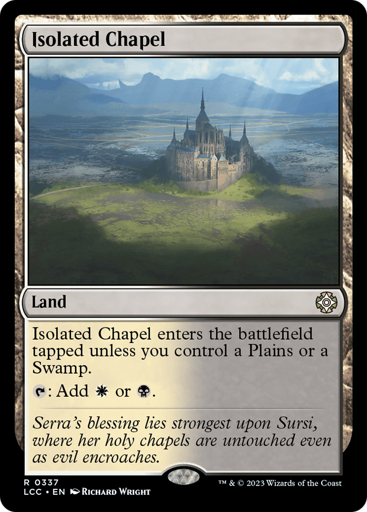 Isolated Chapel (337) [Commander: The Lost Caverns of Ixalan]