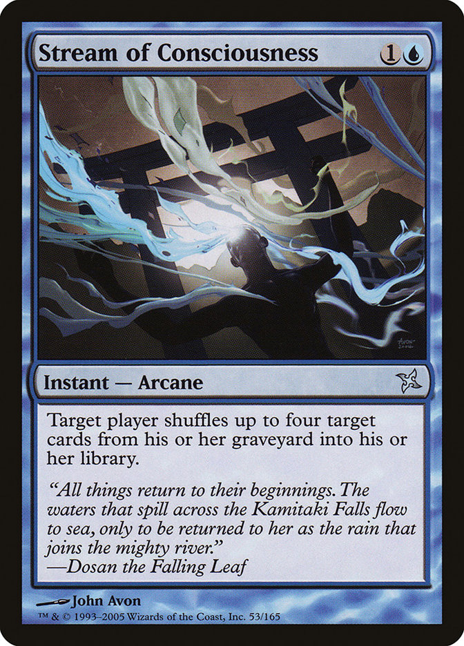 Stream of Consciousness (53) [Betrayers of Kamigawa]