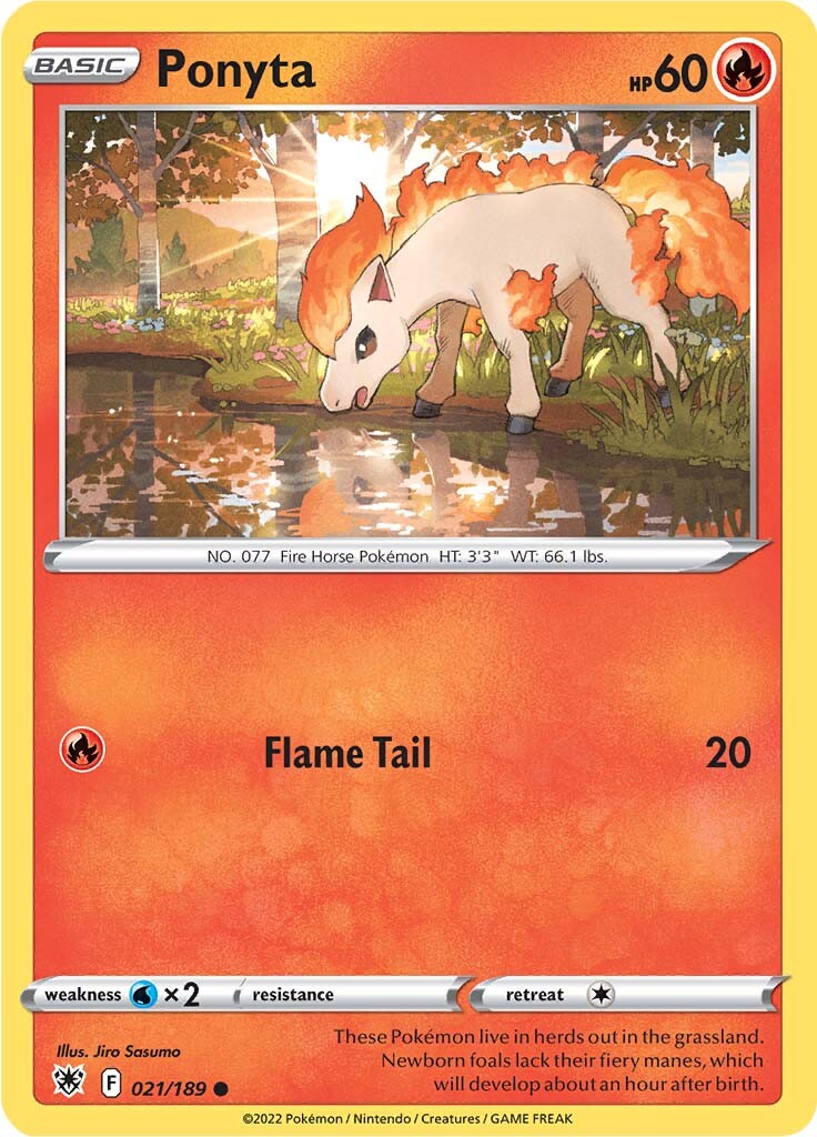 Ponyta (021/189) [SWSH10: Astral Radiance]