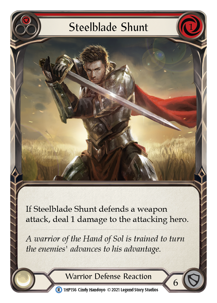 Steelblade Shunt (Red) (1HP156) [History Pack Vol.1]