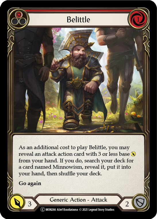 Belittle (Red) (MON266) [Monarch]
