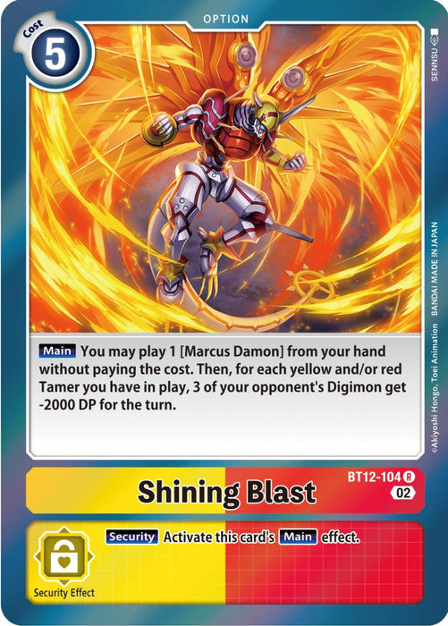 Shining Blast [BT12-104] [Across Time]