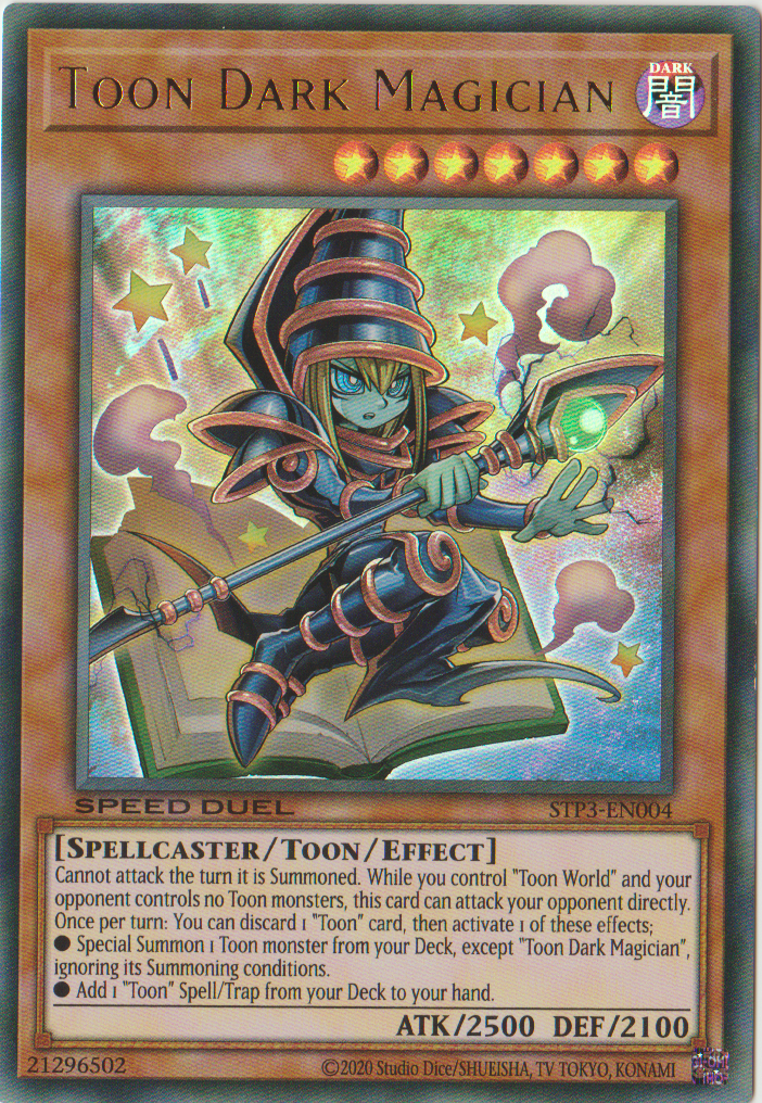 Toon Dark Magician (STP3-EN004) [Speed Duel: Tournament Pack 3]