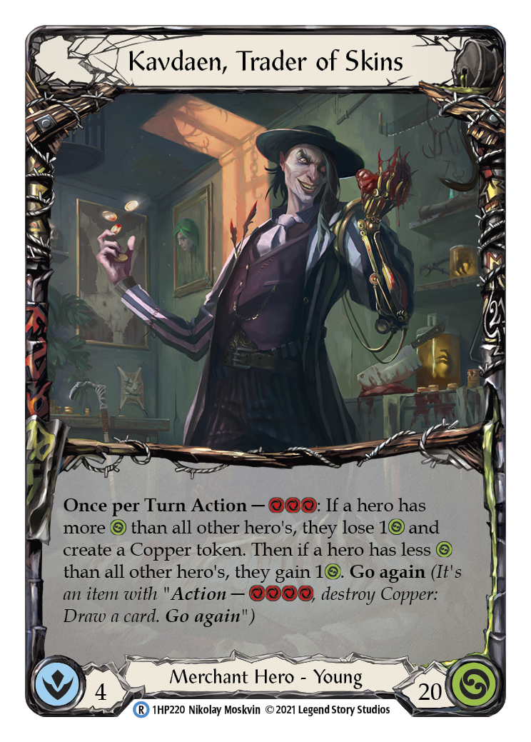 Kavdaen, Trader of Skins (1HP220) [History Pack Vol.1]