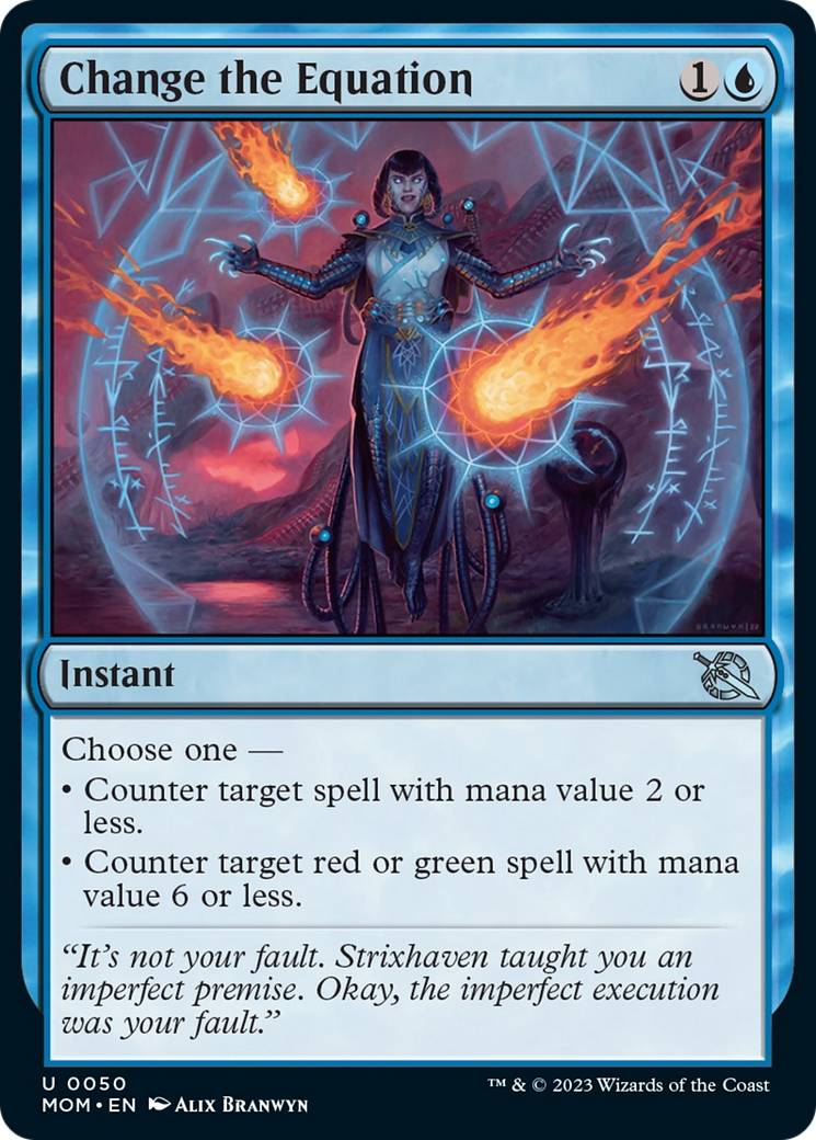 Change the Equation (50) [March of the Machine]