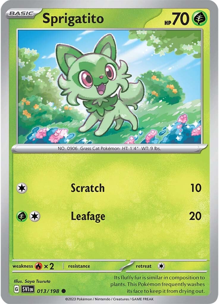 Sprigatito (013/198) [SV01: Scarlet & Violet Base Set]