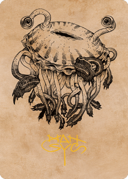 Gluntch, the Bestower Art Card (Gold-Stamped Signature) (65) [Art Series: Commander Legends: Battle for Baldur's Gate]