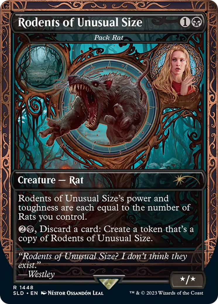 Rodents of Unusual Size - Pack Rat (1448) [Secret Lair Drop Series]