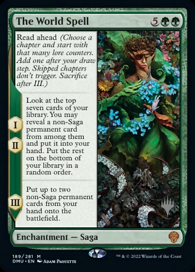 The World Spell (189) [Promo Pack: Dominaria United]