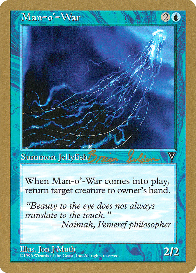 Man-o'-War - 1998 Brian Selden (VIS) [World Championship Decks]