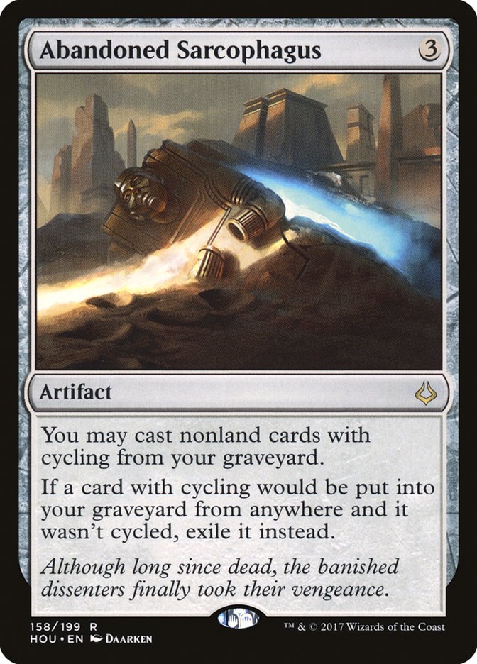 Abandoned Sarcophagus (158) [Hour of Devastation]