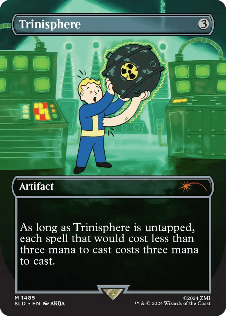 Trinisphere (Rainbow Foil) (1485) [Secret Lair Drop Series]