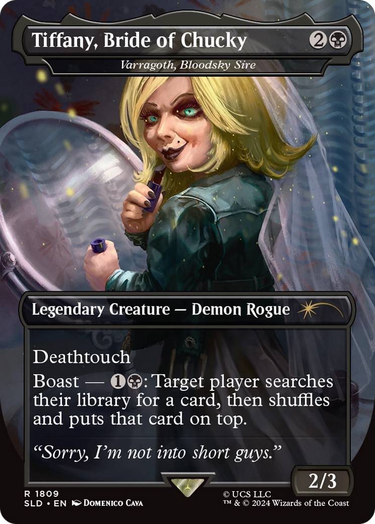 Tiffany, Bride of Chucky - Varragoth, Bloodsky Sire (1809) [Secret Lair Drop Series]