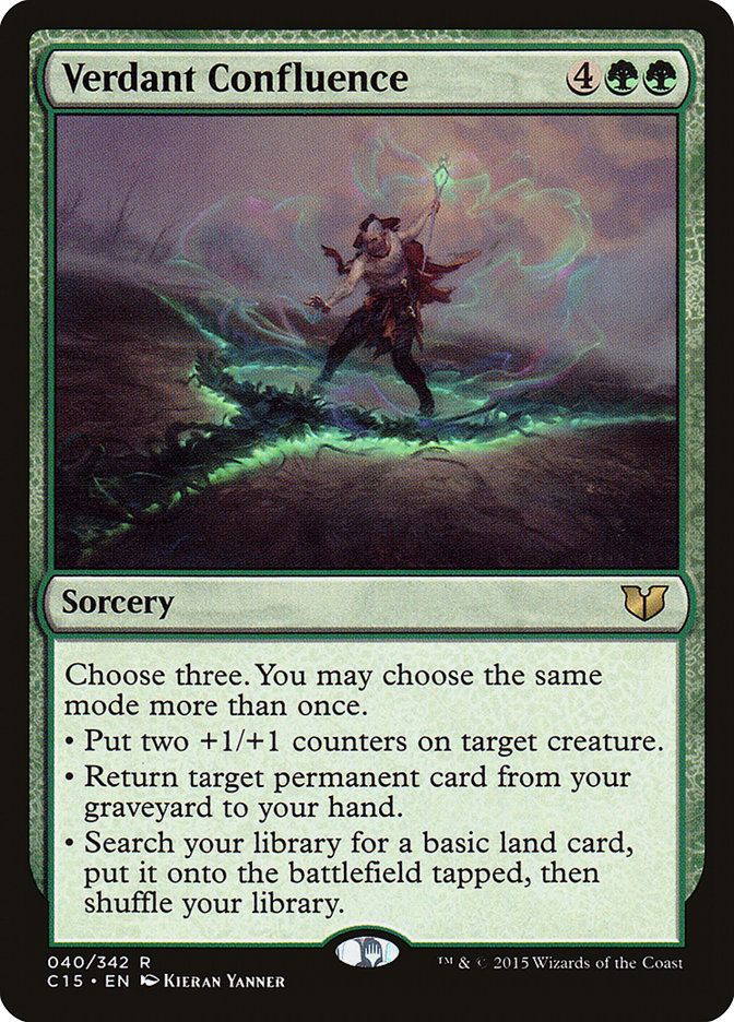 Verdant Confluence (40) [Commander 2015]